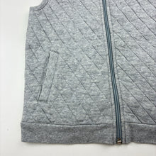 Load image into Gallery viewer, Unisex purebaby, quilted organic cotton blend zip up vest, GUC, size 4,  
