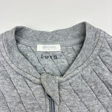 Load image into Gallery viewer, Unisex purebaby, quilted organic cotton blend zip up vest, GUC, size 4,  