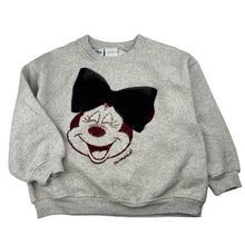 Load image into Gallery viewer, Girls Zara, Disney Minnie Mouse fleece lined sweater / jumper, GUC, size 6,  