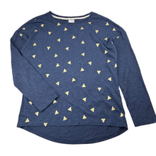 Load image into Gallery viewer, Girls Target, blue marle soft feel long sleeve top, EUC, size 8,  