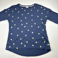 Load image into Gallery viewer, Girls Target, blue marle soft feel long sleeve top, EUC, size 8,  