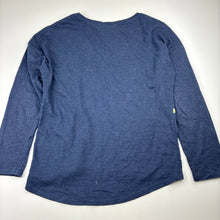 Load image into Gallery viewer, Girls Target, blue marle soft feel long sleeve top, EUC, size 8,  