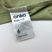 Load image into Gallery viewer, Girls Anko, cotton long sleeve tee / top, GUC, size 6,  