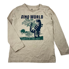 Load image into Gallery viewer, Boys Target, cotton long sleeve tee / top, dinosaur, EUC, size 6,  