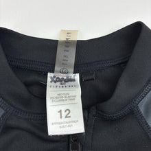 Load image into Gallery viewer, Unisex Piping Hot, zip up rashie / swim top, EUC, size 12,  