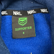 Load image into Gallery viewer, Unisex NRL SUPPORTER, Parramatta Eels fleece lined hoodie sweater, GUC, size 3,  