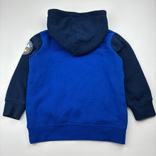 Load image into Gallery viewer, Unisex NRL SUPPORTER, Parramatta Eels fleece lined hoodie sweater, GUC, size 3,  