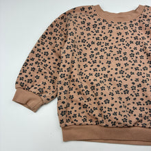 Load image into Gallery viewer, Girls KID, fleece lined sweater / jumper, wash fade &amp; pilling, FUC, size 3,  
