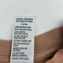 Load image into Gallery viewer, Girls KID, fleece lined sweater / jumper, wash fade &amp; pilling, FUC, size 3,  