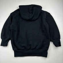 Load image into Gallery viewer, Unisex Favourites, black fleece lined hoodie sweater, GUC, size 8,  
