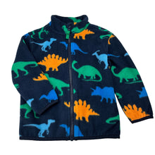 Load image into Gallery viewer, Boys Anko, fleece zip up sweater, dinosaurs, EUC, size 3,  