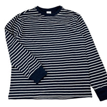 Load image into Gallery viewer, Unisex Uniqlo, stretchy striped long sleeve pyjama top, GUC, size 14,  