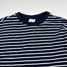 Load image into Gallery viewer, Unisex Uniqlo, stretchy striped long sleeve pyjama top, GUC, size 14,  