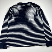 Load image into Gallery viewer, Unisex Uniqlo, stretchy striped long sleeve pyjama top, GUC, size 14,  