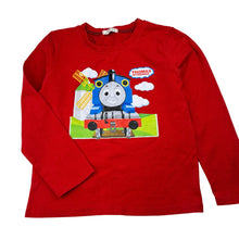 Load image into Gallery viewer, Boys Thomas &amp; Friends, stretchy long sleeve tee / top, GUC, size 4,  