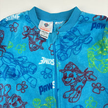 Load image into Gallery viewer, Boys Nickelodeon, Paw Patrol fleece pyjamas / sleepsuit, FUC, size 7,  