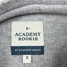 Load image into Gallery viewer, Boys ACADEMY ROOKIE, grey marle long sleeve top, GUC, size 5,  