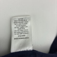 Load image into Gallery viewer, Boys Target, navy cotton long sleeve tee / top, dinosaur, GUC, size 7,  