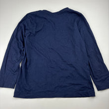 Load image into Gallery viewer, Boys Target, navy cotton long sleeve tee / top, dinosaur, GUC, size 7,  