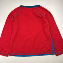 Load image into Gallery viewer, Boys DC Comics, JUSTICE LEAGUE superhero long sleeve pyjama top, GUC, size 7,  