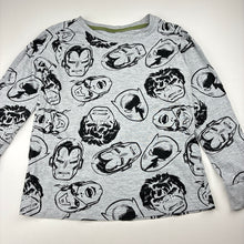 Load image into Gallery viewer, Boys DC Comics, superhero long sleeve pyjama top, GUC, size 7,  