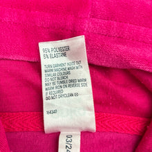 Load image into Gallery viewer, Girls Anko, pink velour zip hoodie sweater, EUC, size 10,  