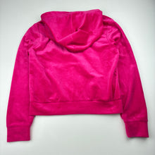Load image into Gallery viewer, Girls Anko, pink velour zip hoodie sweater, EUC, size 10,  