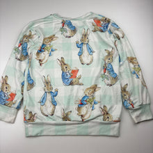Load image into Gallery viewer, Unisex Peter Alexander, Peter Rabbit stretchy long sleeve pyjama top, pilling &amp; small marks, FUC, size 5,  