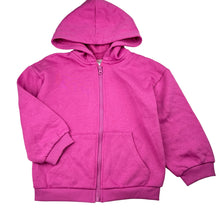 Load image into Gallery viewer, Girls Mango, fleece lined zip hoodie sweater, EUC, size 5,  