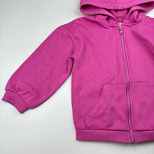 Load image into Gallery viewer, Girls Mango, fleece lined zip hoodie sweater, EUC, size 5,  