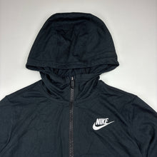 Load image into Gallery viewer, Unisex Nike, zip up hooded long sleeve top, EUC, size 7-8,  