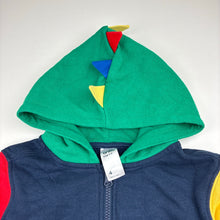 Load image into Gallery viewer, Boys Anko, fleece lined colour block zip hoodie sweater, FUC, size 4,  