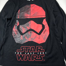 Load image into Gallery viewer, Boys Star Wars, The Last Jedi long sleeve pyjama top, FUC, size 12,  