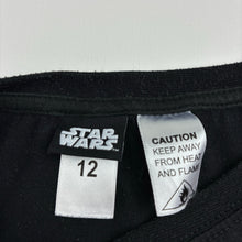Load image into Gallery viewer, Boys Star Wars, The Last Jedi long sleeve pyjama top, FUC, size 12,  
