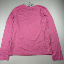 Load image into Gallery viewer, Girls Anko, pink cotton long sleeve tee / top, NEW, size 9,  