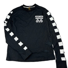 Load image into Gallery viewer, Boys Tilt, black cotton long sleeve tee / top, GUC, size 14,  