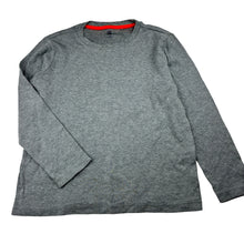 Load image into Gallery viewer, Boys Uniqlo, grey marle soft feel cotton long sleeve top, EUC, size 8,  
