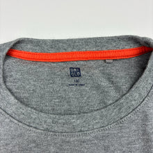 Load image into Gallery viewer, Boys Uniqlo, grey marle soft feel cotton long sleeve top, EUC, size 8,  