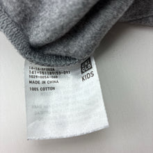 Load image into Gallery viewer, Boys Uniqlo, grey marle soft feel cotton long sleeve top, EUC, size 8,  