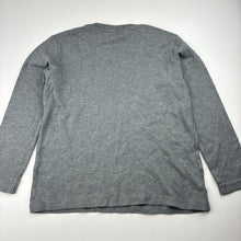 Load image into Gallery viewer, Boys Uniqlo, grey marle soft feel cotton long sleeve top, EUC, size 8,  