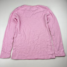 Load image into Gallery viewer, Girls Anko, fleece lined long sleeve pyjama top, EUC, size 8-10,  