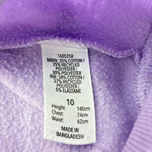 Load image into Gallery viewer, Girls KID, fleece lined hoodie sweater, pilling, FUC, size 10,  