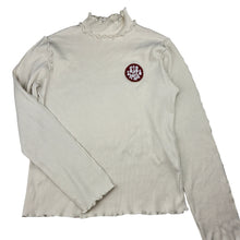 Load image into Gallery viewer, Girls Zara, cream ribbed long sleeve top, EUC, size 13-14,  