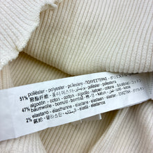 Load image into Gallery viewer, Girls Zara, cream ribbed long sleeve top, EUC, size 13-14,  