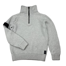Load image into Gallery viewer, Boys Next, grey marle knit sweater / jumper, EUC, size 8,  