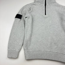 Load image into Gallery viewer, Boys Next, grey marle knit sweater / jumper, EUC, size 8,  