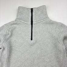 Load image into Gallery viewer, Boys Next, grey marle knit sweater / jumper, EUC, size 8,  