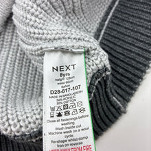 Load image into Gallery viewer, Boys Next, grey marle knit sweater / jumper, EUC, size 8,  