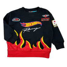 Load image into Gallery viewer, Boys Cotton On, Hot Wheels fleece lined sweater / jumper, GUC, size 4,  