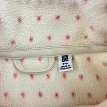 Load image into Gallery viewer, Girls Uniqlo, fleece zip up sweater / jumper, GUC, size 5-6,  
